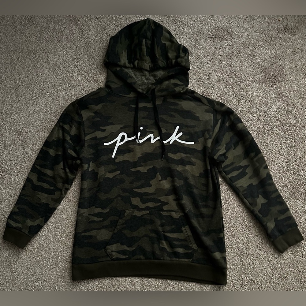 PINK Victoria's Secret Camouflage Hoodie
